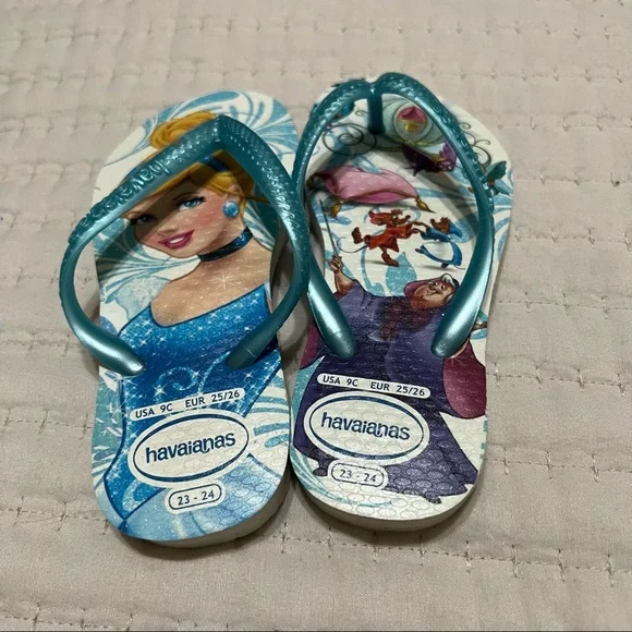 Havaianas Disney Princess  size 9C - Picture 4 of 5